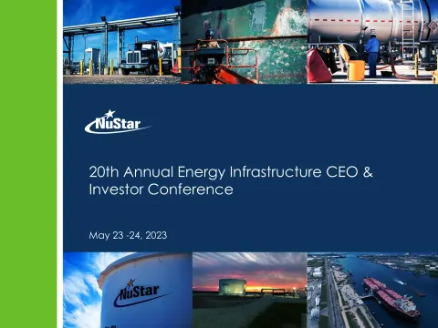 NuStar Energy | Investor Conference Presentation Deck | 36 slides