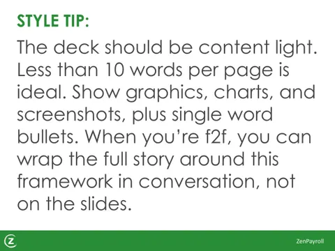 Seed round pitch deck template