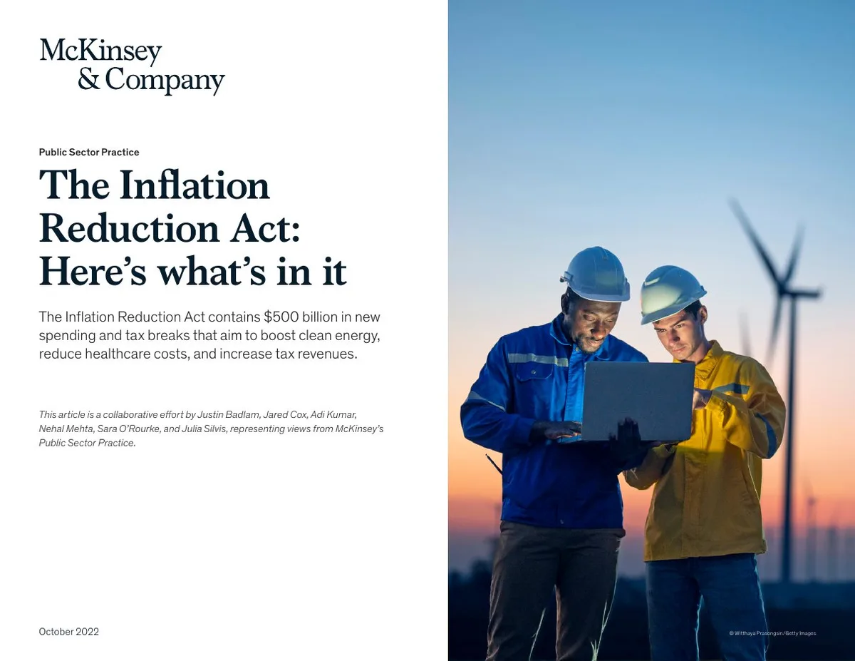 Includes McKinsey branding and author credits.