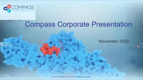 Compass Therapeutics | IPO Presentation Deck | 40 slides