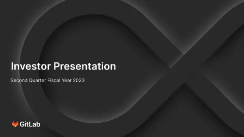GitLab | Results Presentation Deck | 43 slides