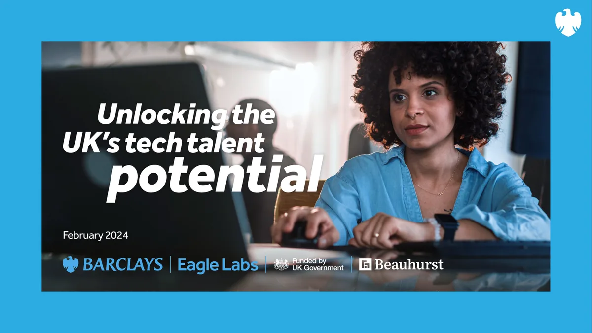 unlocking the uk s tech talent potential · slide 1