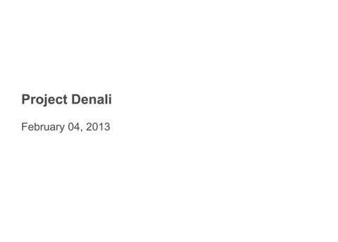 BCG Dell and Pivotal Project Denali