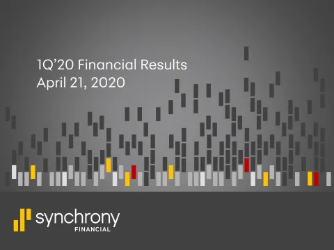 Synchrony Financial | Results Presentation Deck | 19 slides