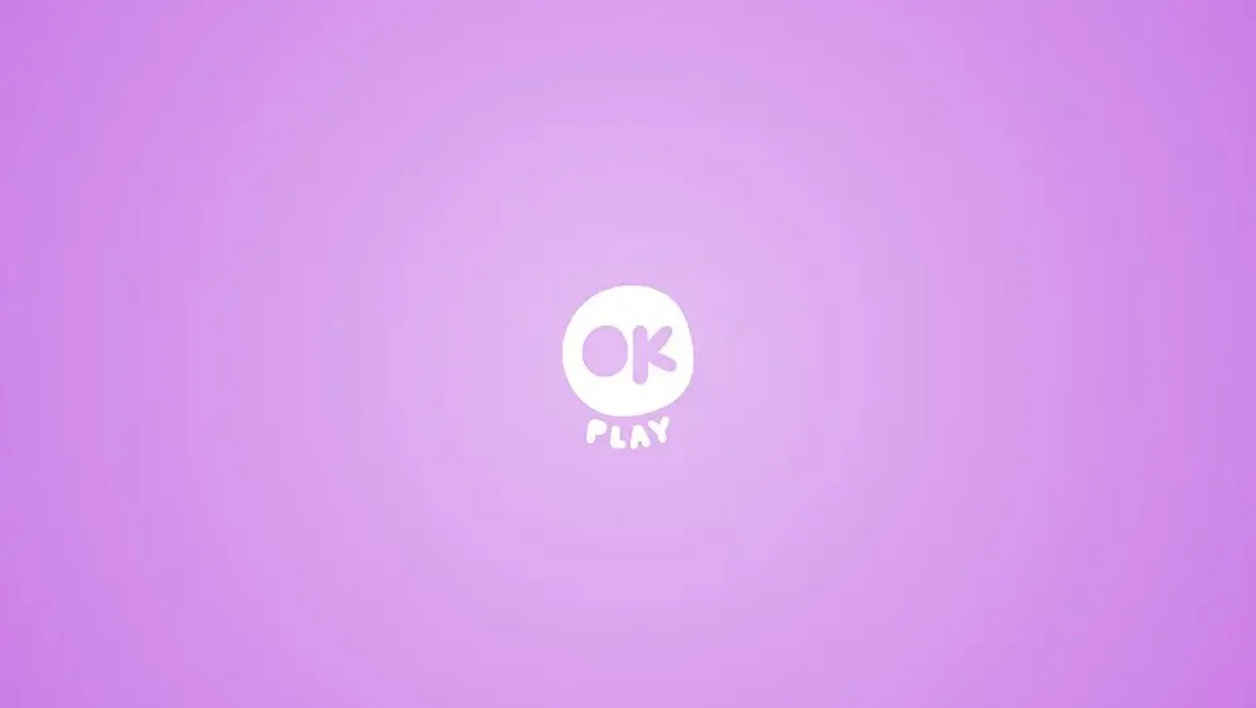Pitch deck for OK Play, the app that raised $11 million before launch · slide 1