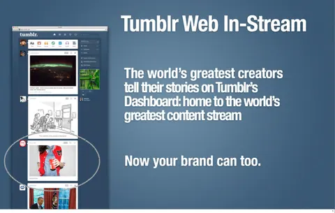 Tumblr's Ad Sales Pitch Deck