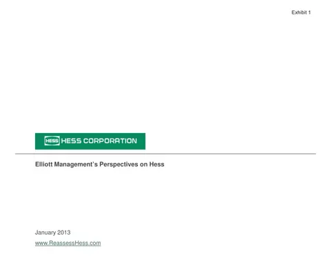 Hess Corporation (HES)