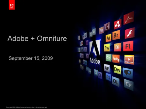 Adobe | Mergers and Acquisitions Presentation Deck | 9 slides