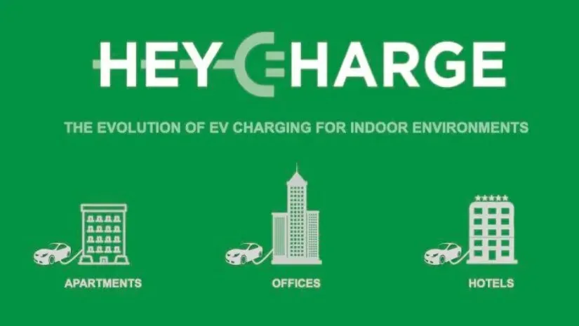 HeyCharge: Startup lands $4.7m from BMW using this pitch deck · slide 1