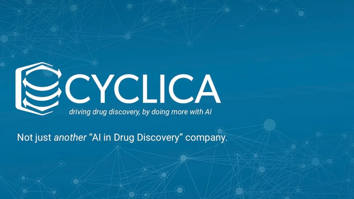 Cyclica is already using AI to discover new medicines based on psychedelics. Here's the presentation the biotech startup used to raise a fresh $17 million. · slide 1