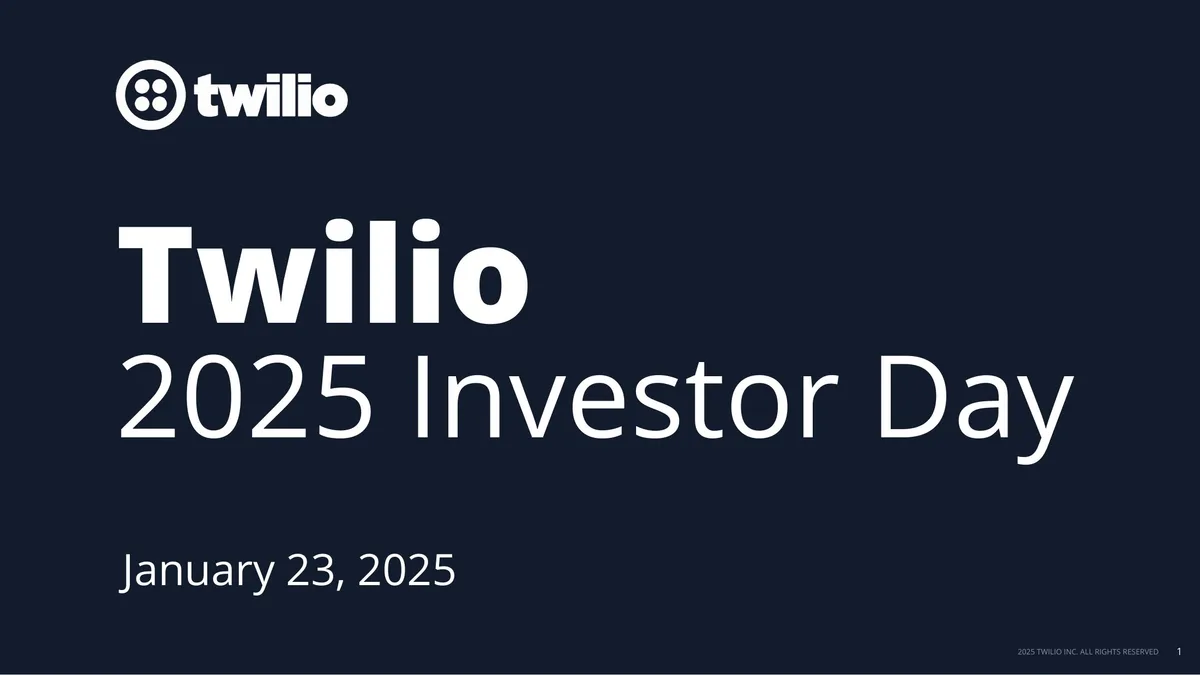 2025 Investor Day · slide 1