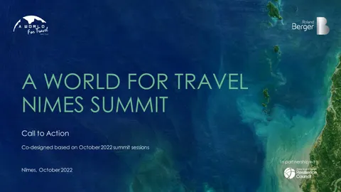 A WORLD FOR TRAVEL NIMES SUMMIT