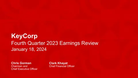 KeyCorp | Results Presentation Deck | 30 slides
