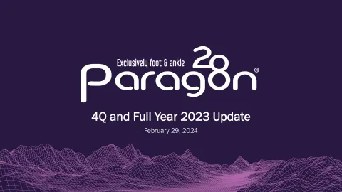 Paragon28 | Results Presentation Deck | 10 slides