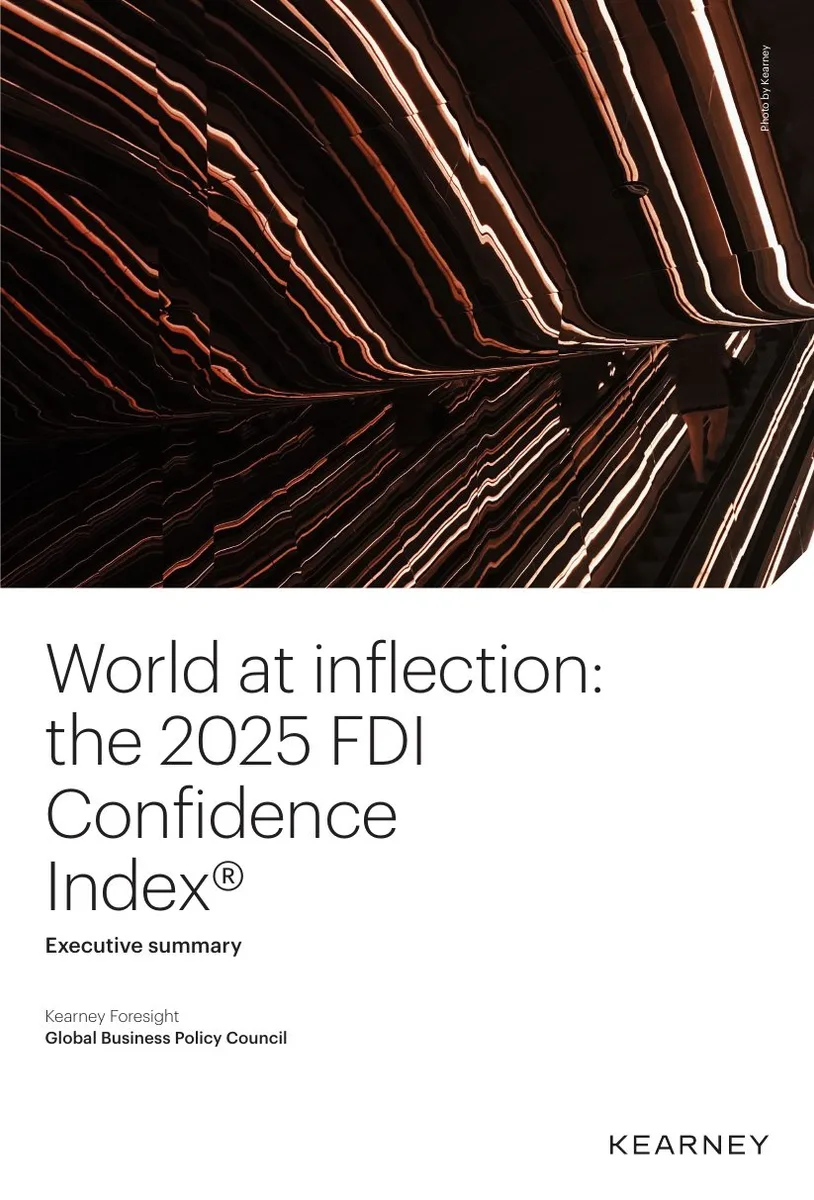 World at inflection 2025 FDI Exec Summary · slide 1