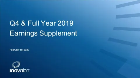 Inovalon | Results Presentation Deck | 34 slides
