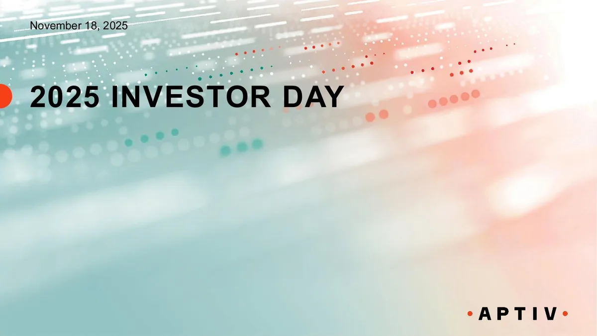 2025 Investor Day · slide 1