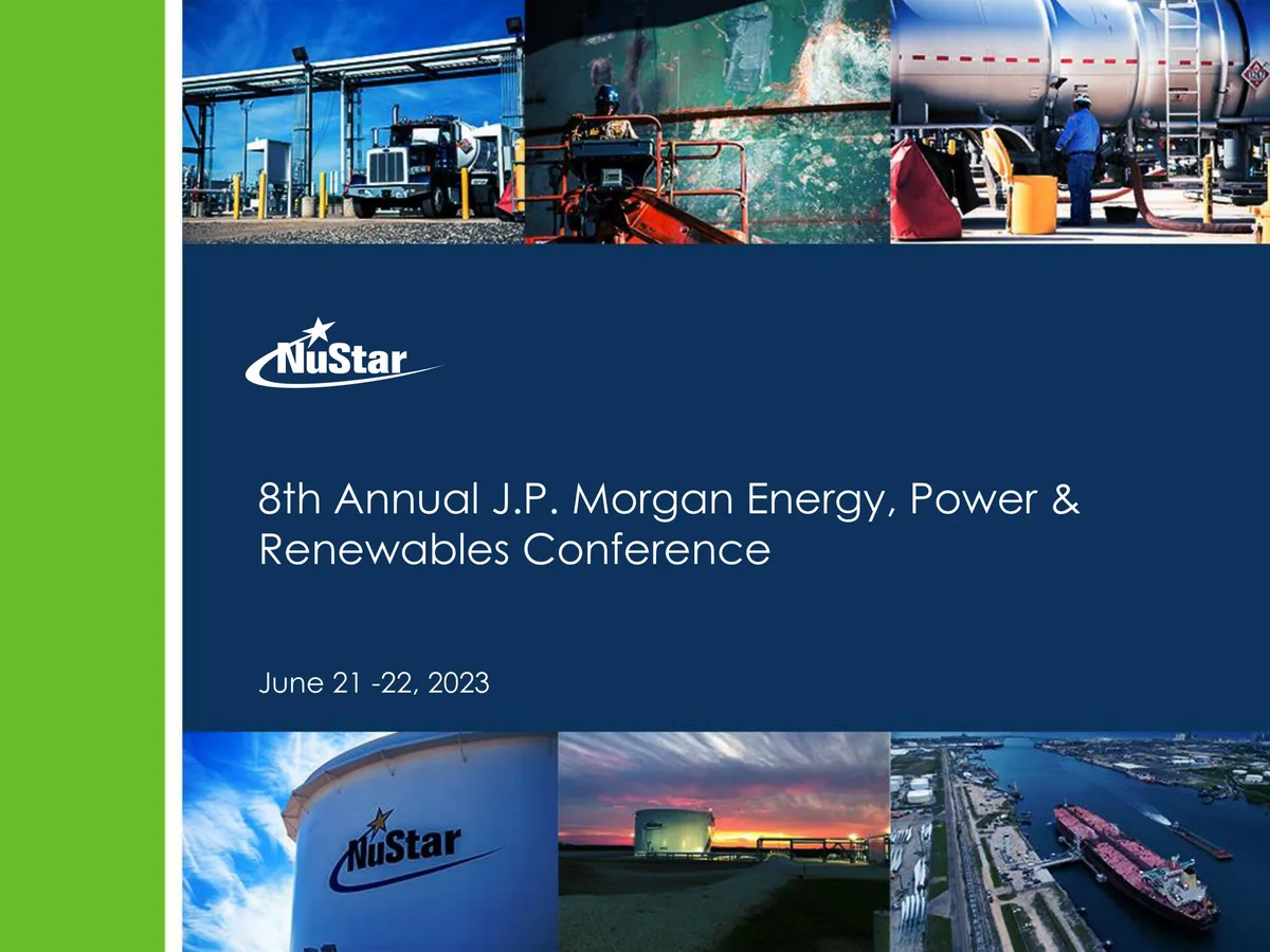 NuStar Energy | Investor Conference Presentation Deck | 36 slides · slide 1
