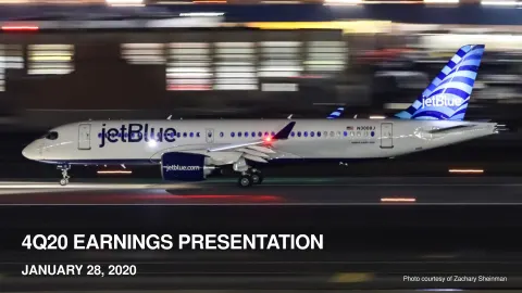 jetBlue | Results Presentation Deck | 25 slides