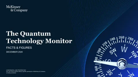 The Quantum Technology Monitor December 2020