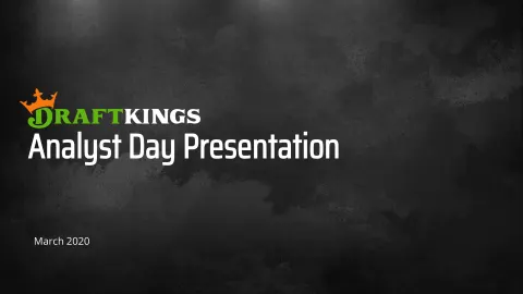 DraftKings | SPAC Presentation Deck | 49 slides
