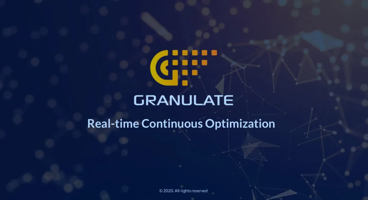Check out the pitch deck that persuaded Insight Partners to back software startup Granulate in a $12 million funding round · slide 1