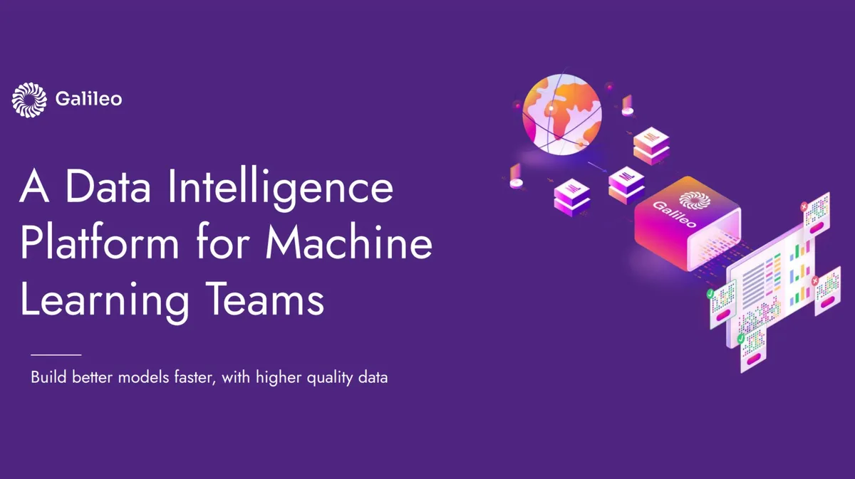The pitch deck machine-learning firm Galileo used to raise $18 million · slide 1