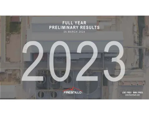 Fresnillo | Results Presentation Deck | 43 slides