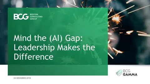 Mind the (AI) Gap: Leadership Makes the Difference