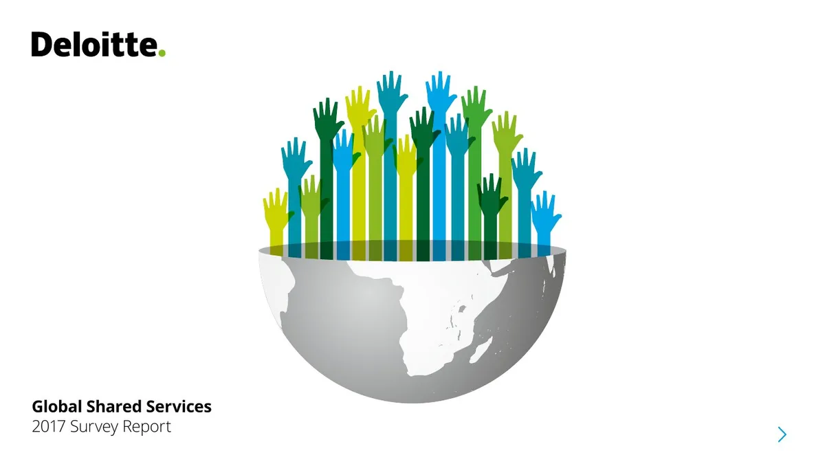 Global Shared Services 2017 Survey Report · slide 1