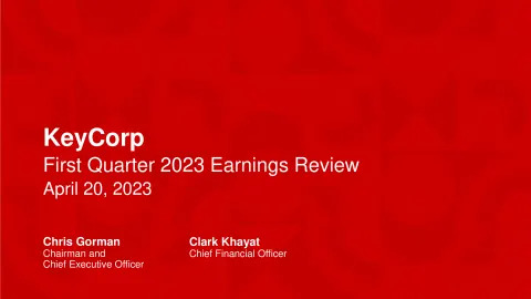KeyCorp | Results Presentation Deck | 30 slides