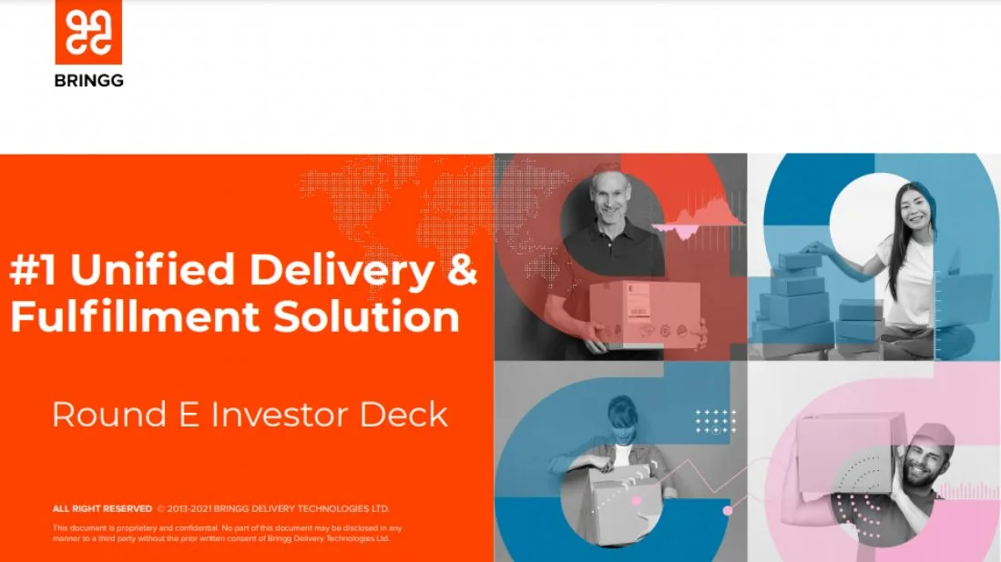 Includes company logo, tagline, deck purpose, and copyright disclaimer.