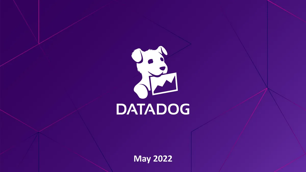 Datadog | Investor Presentation Deck | 25 slides · slide 1