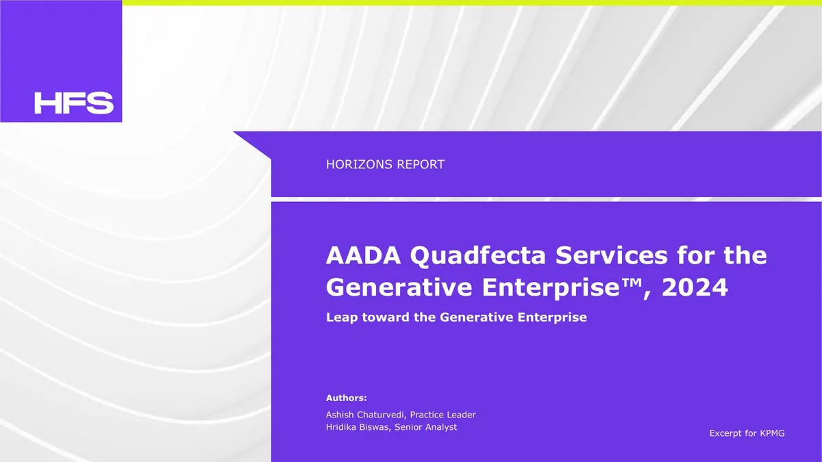 AADA Quadfecta Services for the Generative Enterprise™, 2024 · slide 1