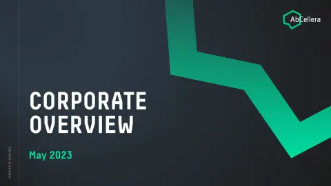 AbCellera | Investor Presentation Deck | 20 slides
