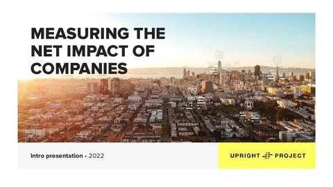 Upright: Impact measurement startup raises $5.2 million seed round