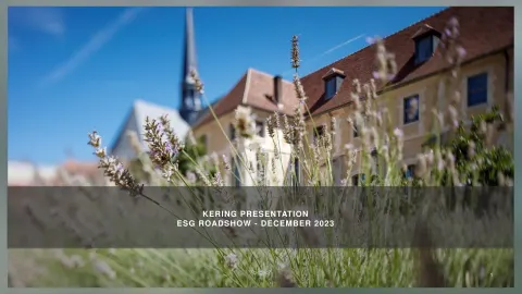 Kering | ESG Presentation Deck | 80 slides