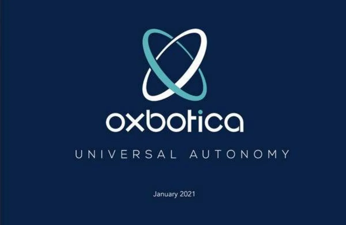 Oxbotica Pitch Deck · slide 1