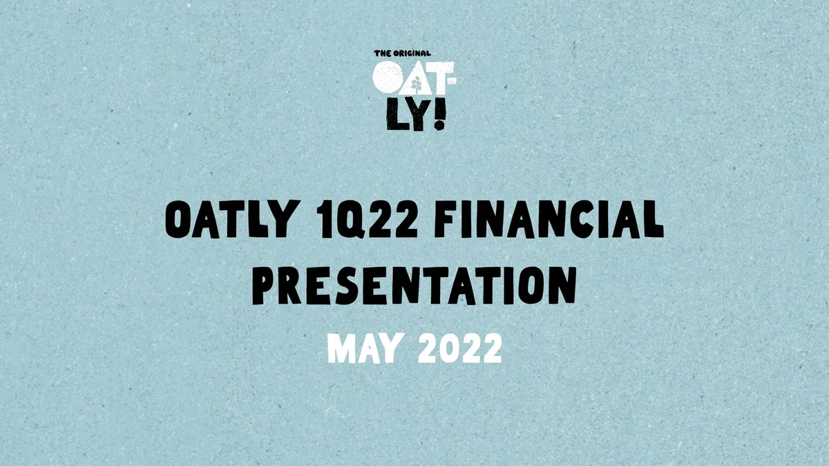 Oatly | Results Presentation Deck | 31 slides · slide 1