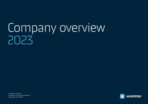 Maersk | Investor Presentation Deck | 10 slides