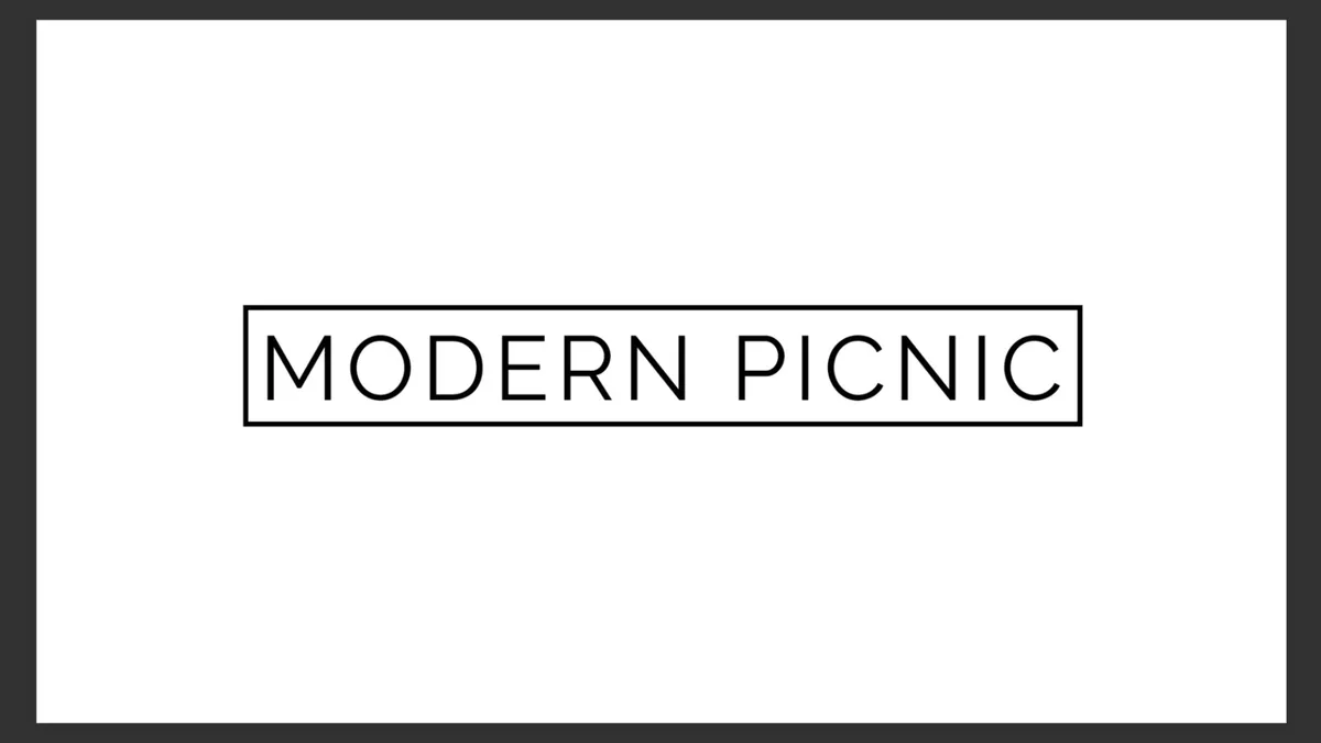 How to make a pitch deck for investors, according to Modern Picnic · slide 1