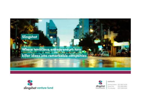 Slingshot Venture Fund
