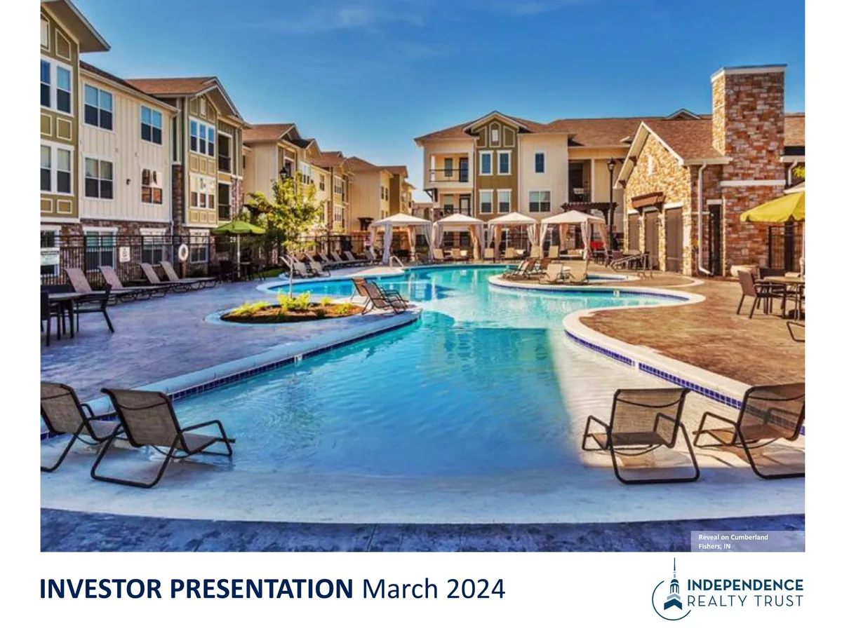 Independence Realty Trust | Investor Presentation Deck | 53 slides · slide 1