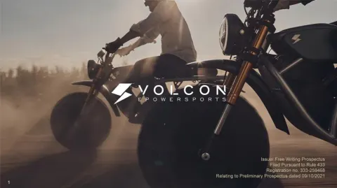 Volcon | IPO Presentation Deck | 32 slides