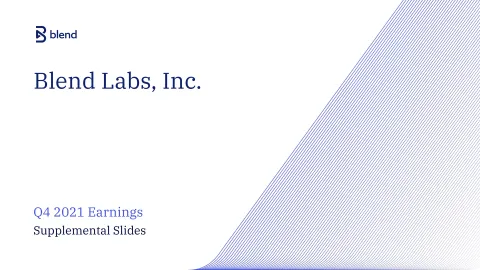 Blend | Results Presentation Deck | 19 slides