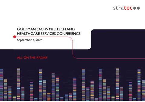 GOLDMAN SACHS MEDTECH AND HEALTHCARE SERVICES CONFERENCE