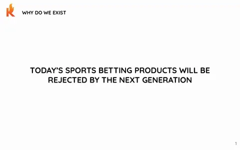 Read 6 key slides from a pitch deck that a startup trying to bring elements of TikTok to sports betting used to land $1 million in seed funding