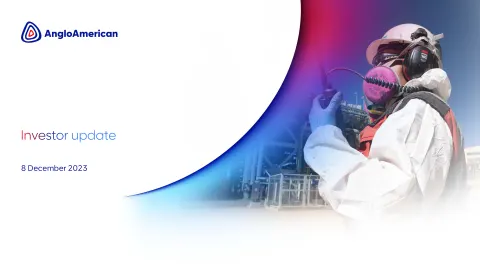 AngloAmerican | Investor Presentation Deck | 40 slides