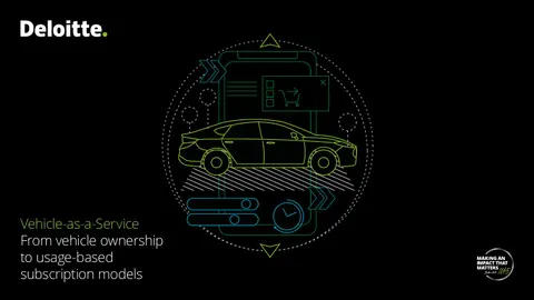 Vehicle-as-a-Service From vehicle ownership to usage-based subscription models