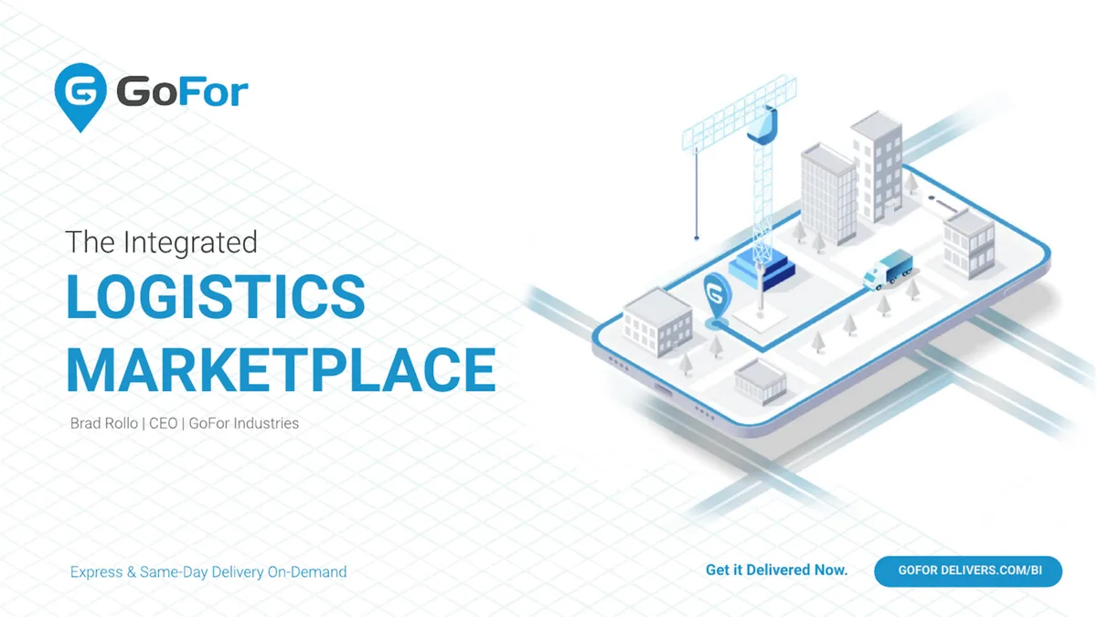 PITCH DECK: Delivery and logistics startup GoFor raises $15.7m · slide 1